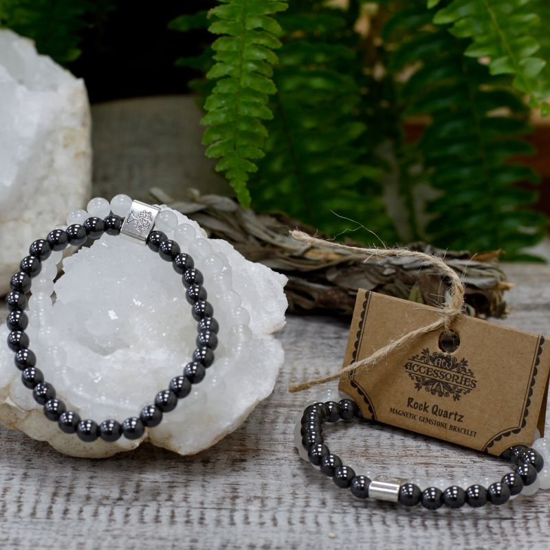 Bracelets Magnétiques Gemme - Quartz Roche
