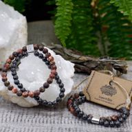 Bracelets Magnétiques Gemme - Peau de Léopard