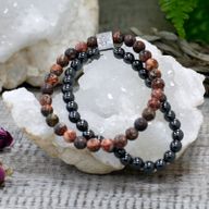 Bracelets Magnétiques Gemme - Peau de Léopard