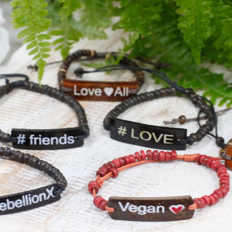 Bracelets Coco Slogan - Vegan