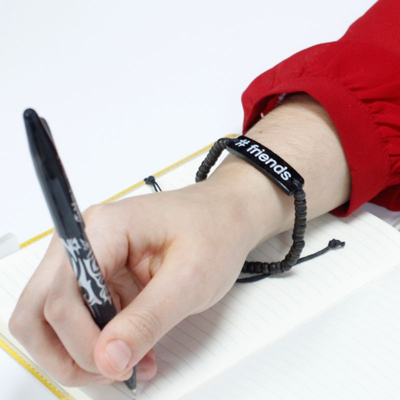 Bracelets Coco Slogan - #Friends