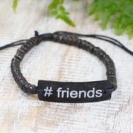 Bracelets Coco Slogan - #Friends