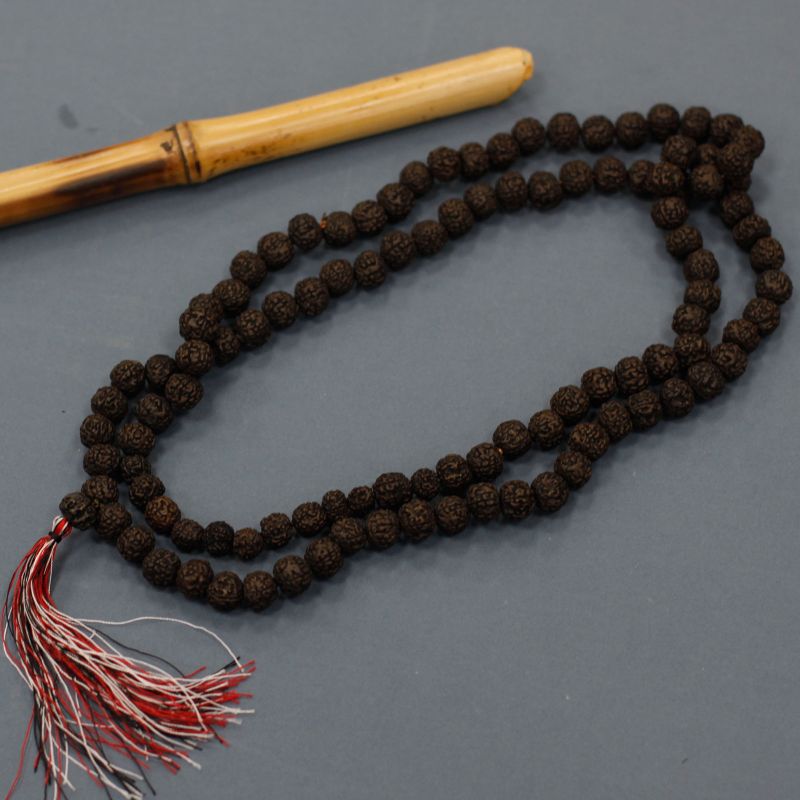 Mala Rudraksha 108 Perles - Noir
