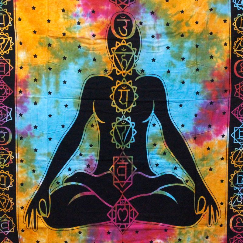 Dessus Lit/Tenture - GRD Chakra Bouddha