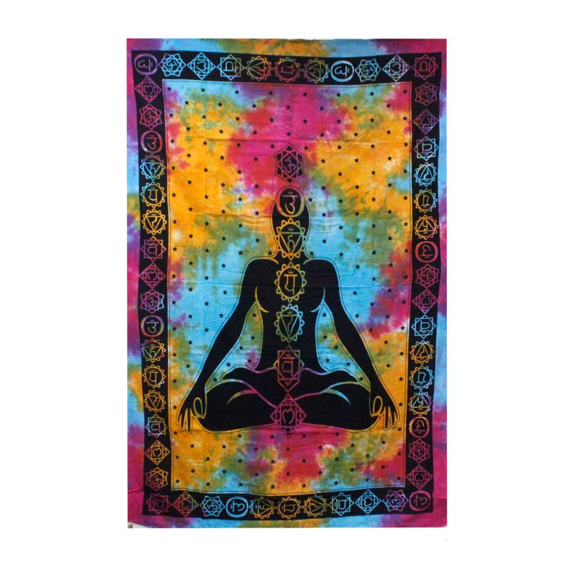 Dessus Lit/Tenture - GRD Chakra Bouddha