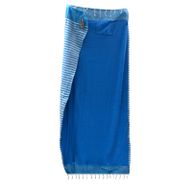 Serviette Paréo Coton - 100x180 cm - Bleu Ciel