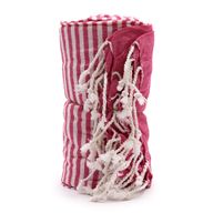 Serviette Paréo Coton - 100x180 cm - Rose