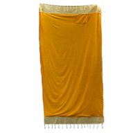 Serviette Paréo Coton - 100x180 cm - Jaune Soleil