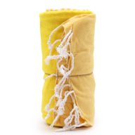 Serviette Paréo Coton - 100x180 cm - Jaune Soleil
