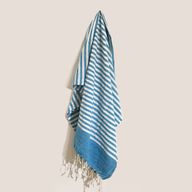 Paréo Coton Poche - 100x180 cm - Bleu Ciel