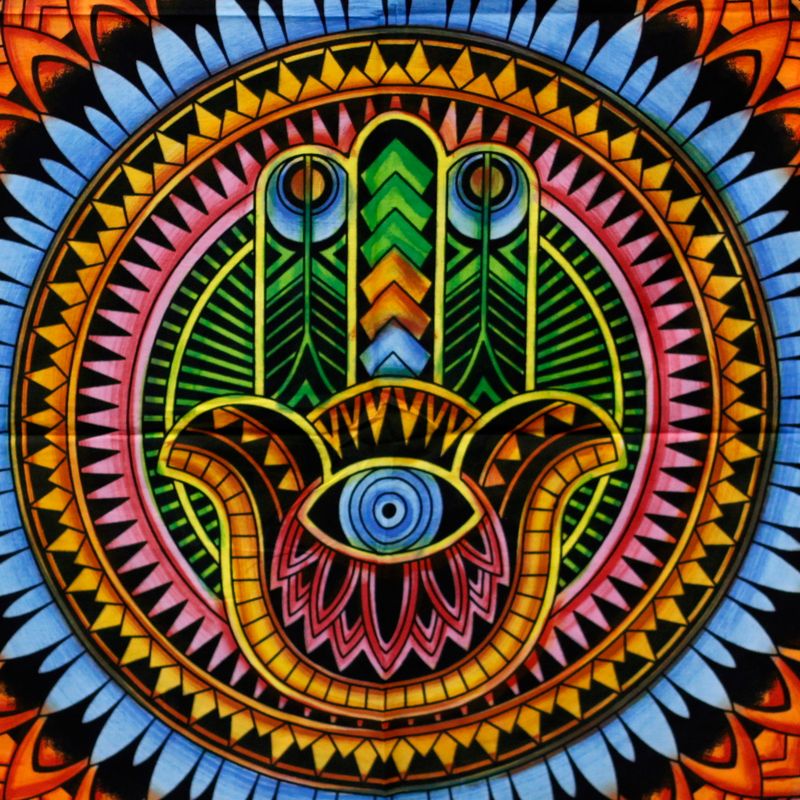 Tenture Murale Coton - Khamsa