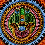 Tenture Murale Coton - Khamsa