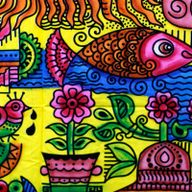 Tenture Murale Coton - Soleil