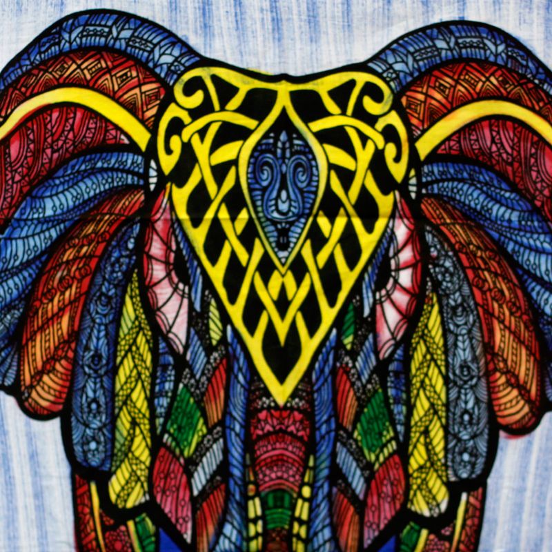 Tenture Murale Coton - ELEPHANT