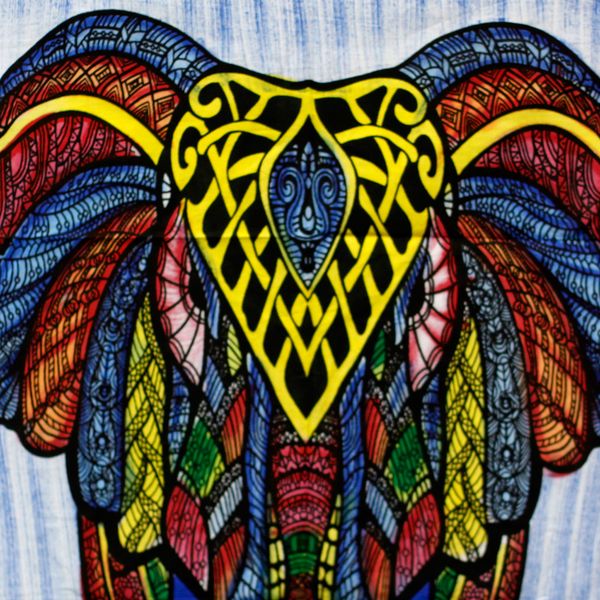 Tenture Murale Coton - ELEPHANT