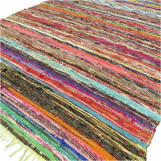 Tapis Indiens de Luxe 151 x 90 cm - Vert
