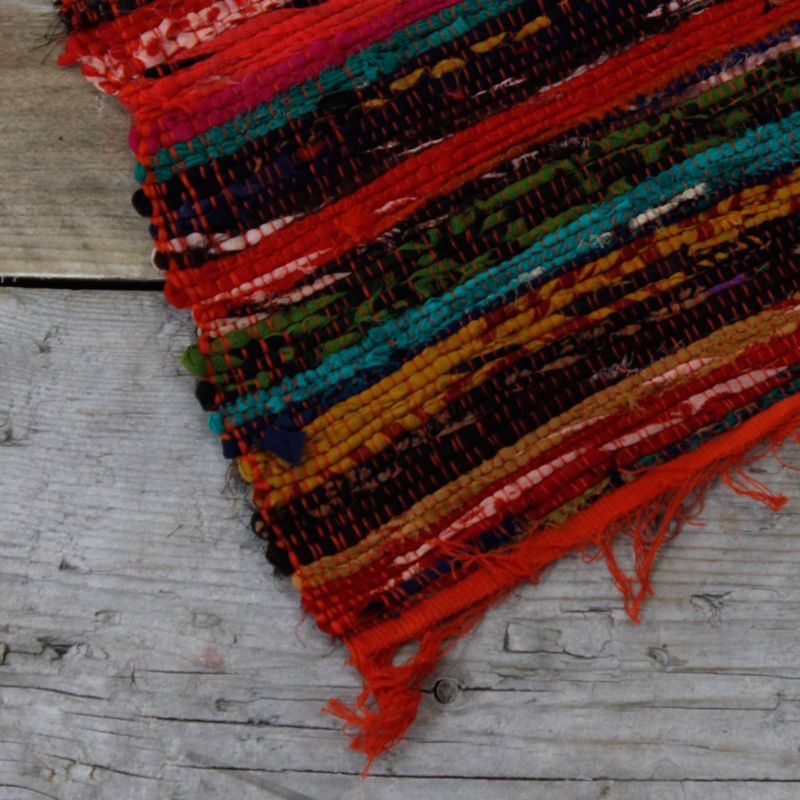 Tapis Indisens de Luxe 151 x 90cm  - Orange