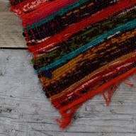 Tapis Indisens de Luxe 151 x 90cm  - Orange