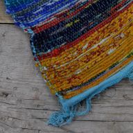 Tapis Indiens de Luxe 154 x 90cm - Bleu