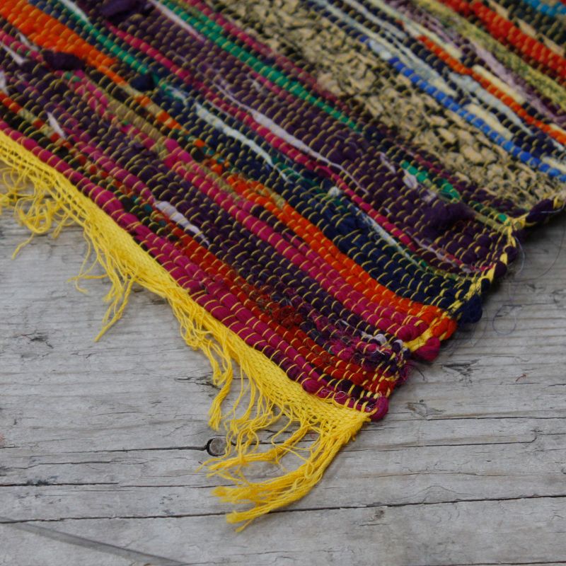 Tapis Indiens de Luxe 154 x 90cm- Jaune
