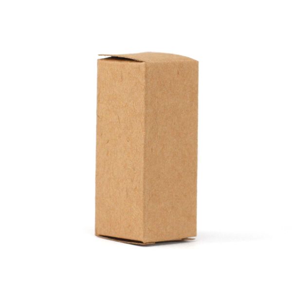 Boîtes Kraft Flacon 10ml - Marron