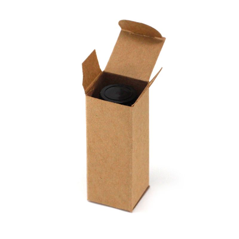 Boîtes Kraft Flacon 10ml - Marron