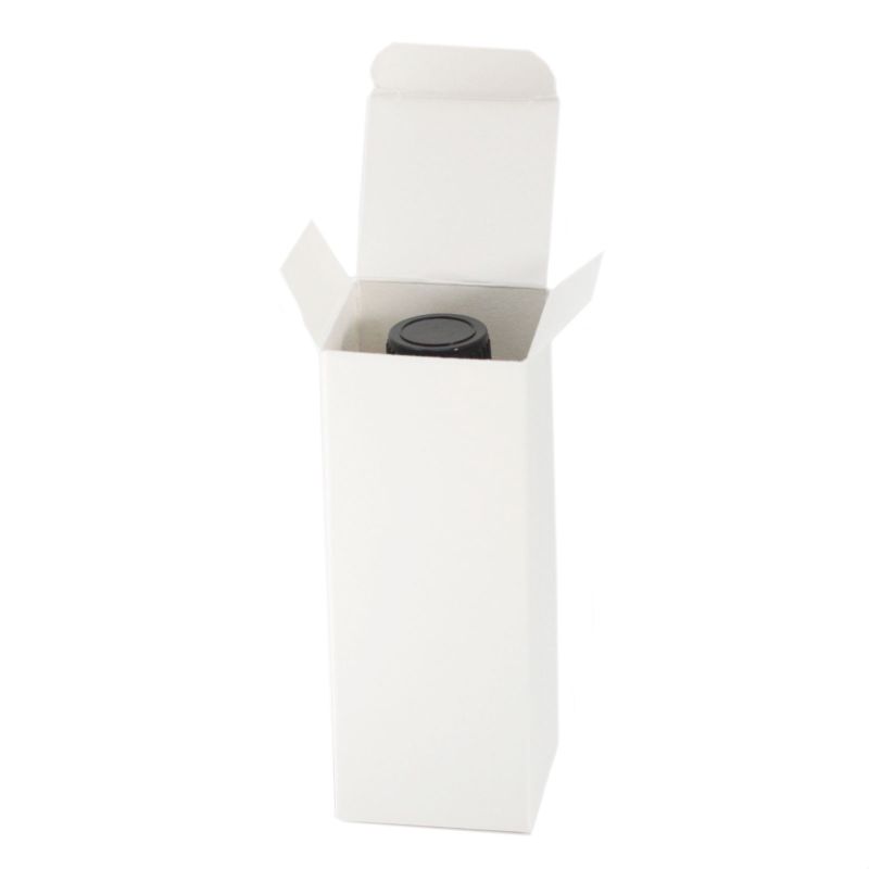 Boîtes Kraft Flacon 50ml - Blanc