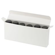 Boîtes Kraft 6 Flacons 10ml - Blanc