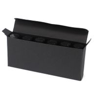 Boîtes Kraft 6 Flacons 10ml - Noir