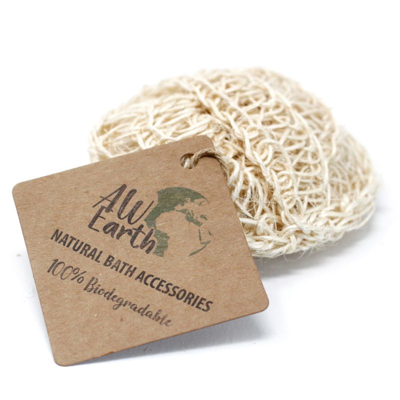 Gants Exfoliants Sisal - Coussin Circulaire Exfoliant Doux