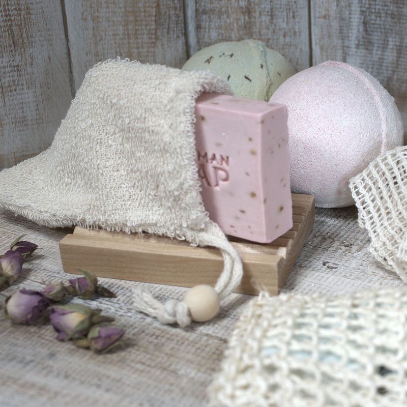 Sachets Savon Naturels - Jute Délavée
