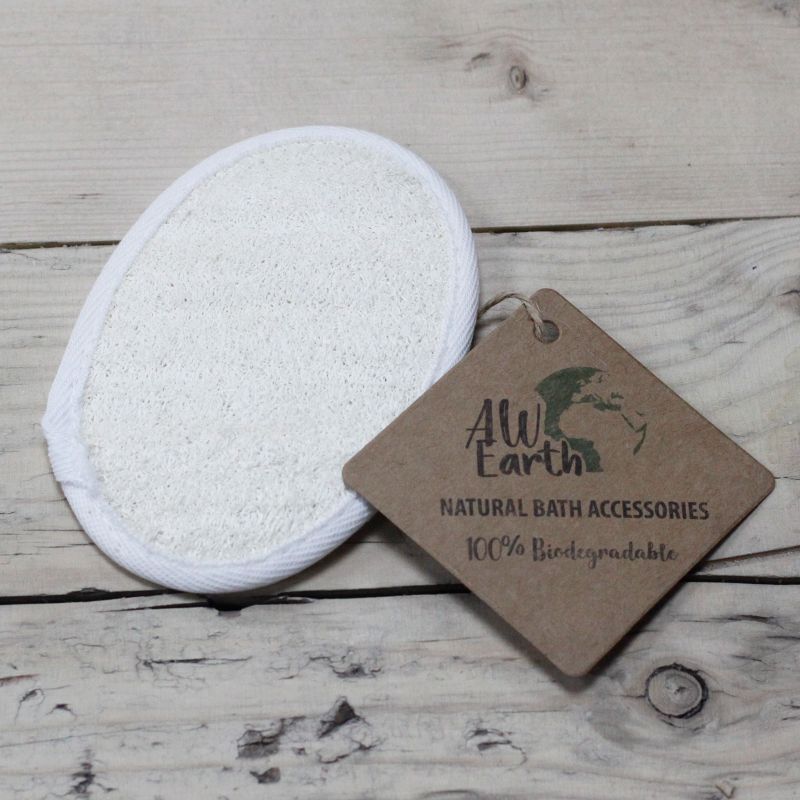 Exfoliant Loofah Naturel - Oval Face Unique