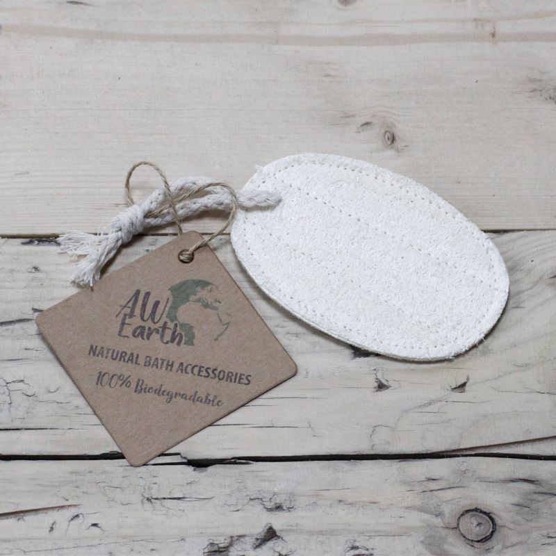 Exfoliant Loofah Naturel - Oval Face Double