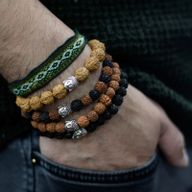 Bracelets Rudraksha Buddah assortis