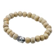 Perles de santal parfumées et bracelet Bouddha