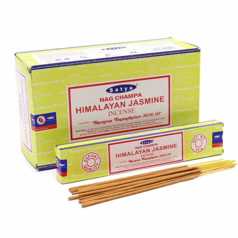Bâtonnets d'encens Satya 15g - Jasmin de l'Himalaya