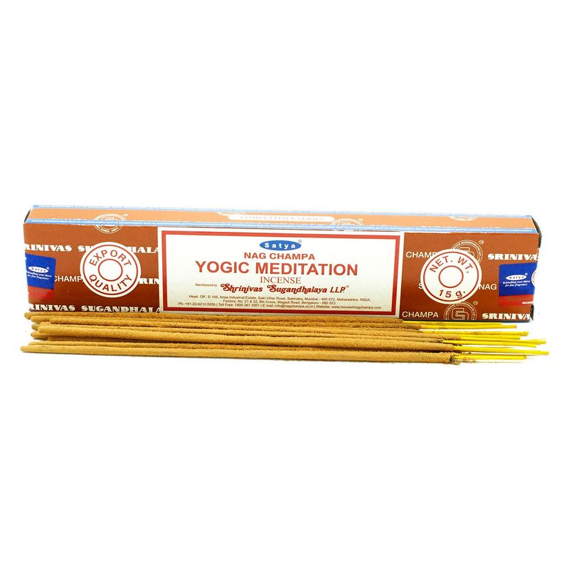 Bâtonnets d'encens Satya 15g - Méditation yogique