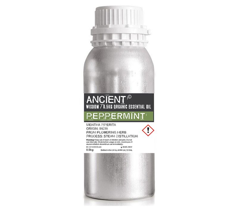 Huile Essentielle Menthe Poivrée Bio 0.5kg