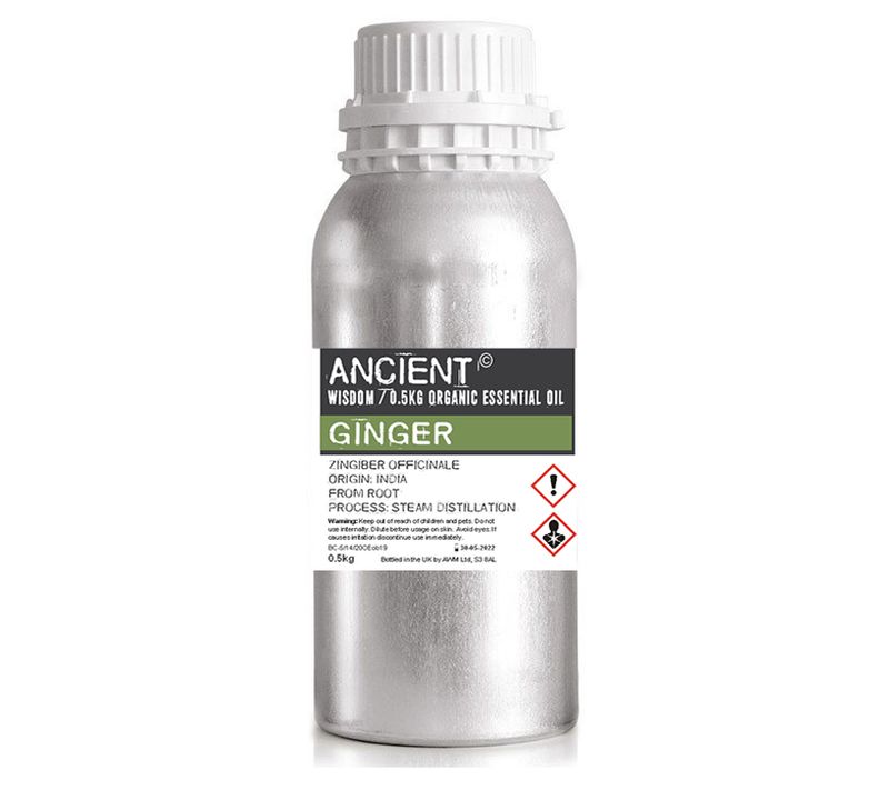 Huile Essentielle de Gingembre Bio 0.5kg