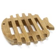 Porte-savon en Bois d'Hemu - Poisson