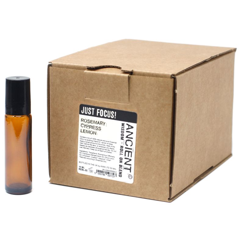 Lot de 30 Huiles Roll-on - Concentration!