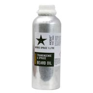 1 litre d'huile à barbe - Epicéa nordique - Régénérez !