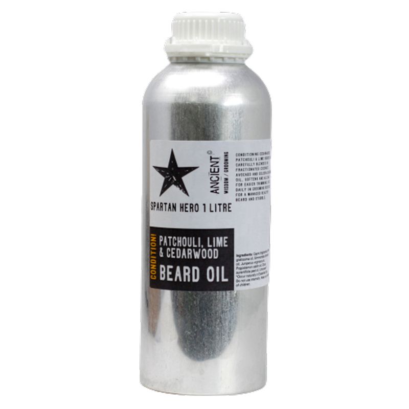 1 litre d'huile à barbe - Spartan Hero - Condition !