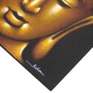 Tableau Bouddha - Finitions Sable Doré