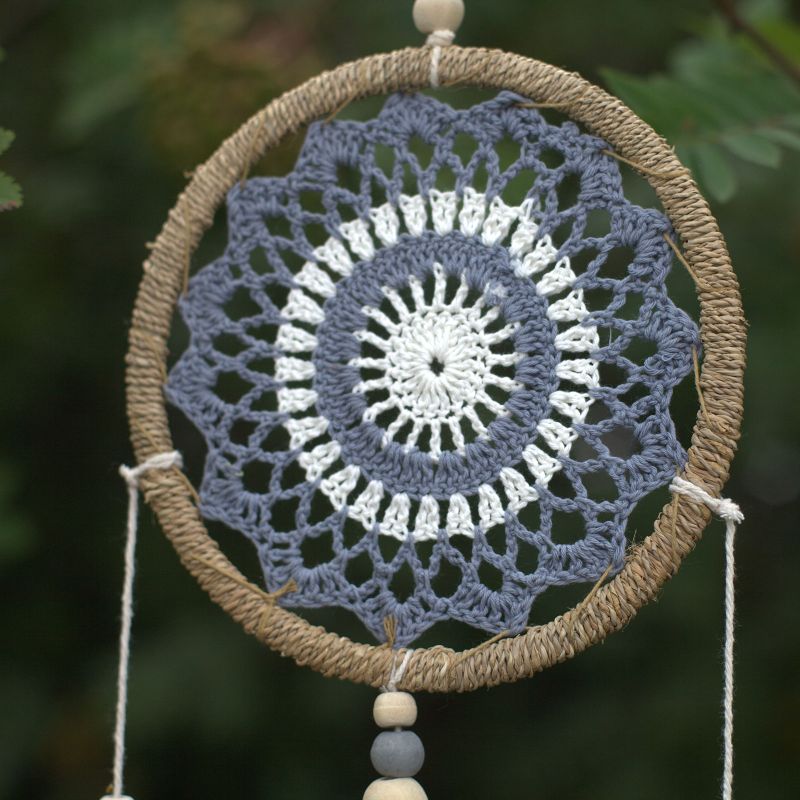 Attrape-Rêves Naturels - Esprits Elémentaires Gris Moyen