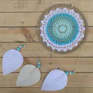 Attrape-Rêves Naturels - Grands Esprits Elémentaires Turquoise