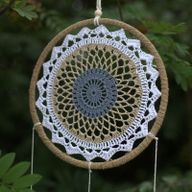 Attrape-Rêves Naturels - Grands esprits élémentaires bruns