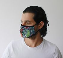 Masques Personnalisés en Tissu Adulte - Psychédélique