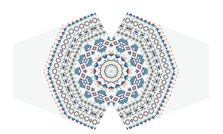Masques Personnalisés en Tissu Adulte - Tribal Aztec