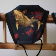 Masques Personnalisés en Tissu Adulte - Poisson Doré